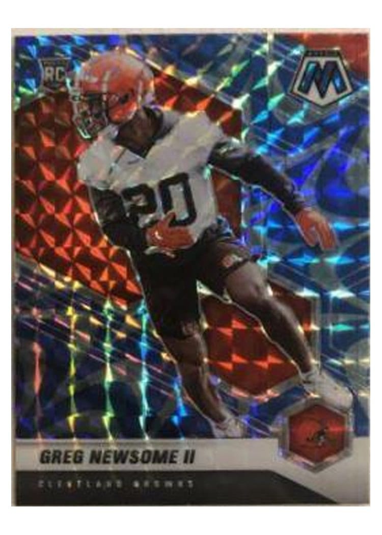 2021 Panini Mosaic Base Set Greg Newsome II #346 card
