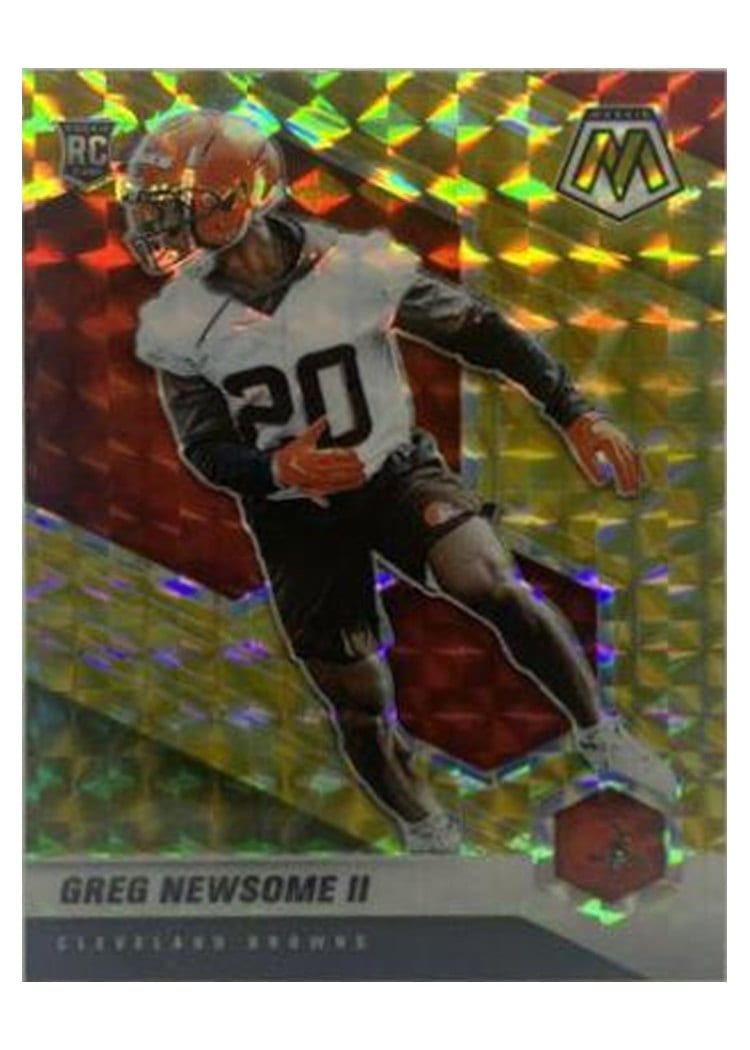 2021 Panini Mosaic Base Set Greg Newsome II #346 card