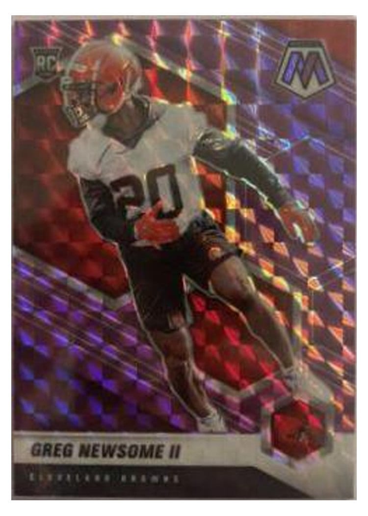 2021 Panini Mosaic Base Set Greg Newsome II #346 card