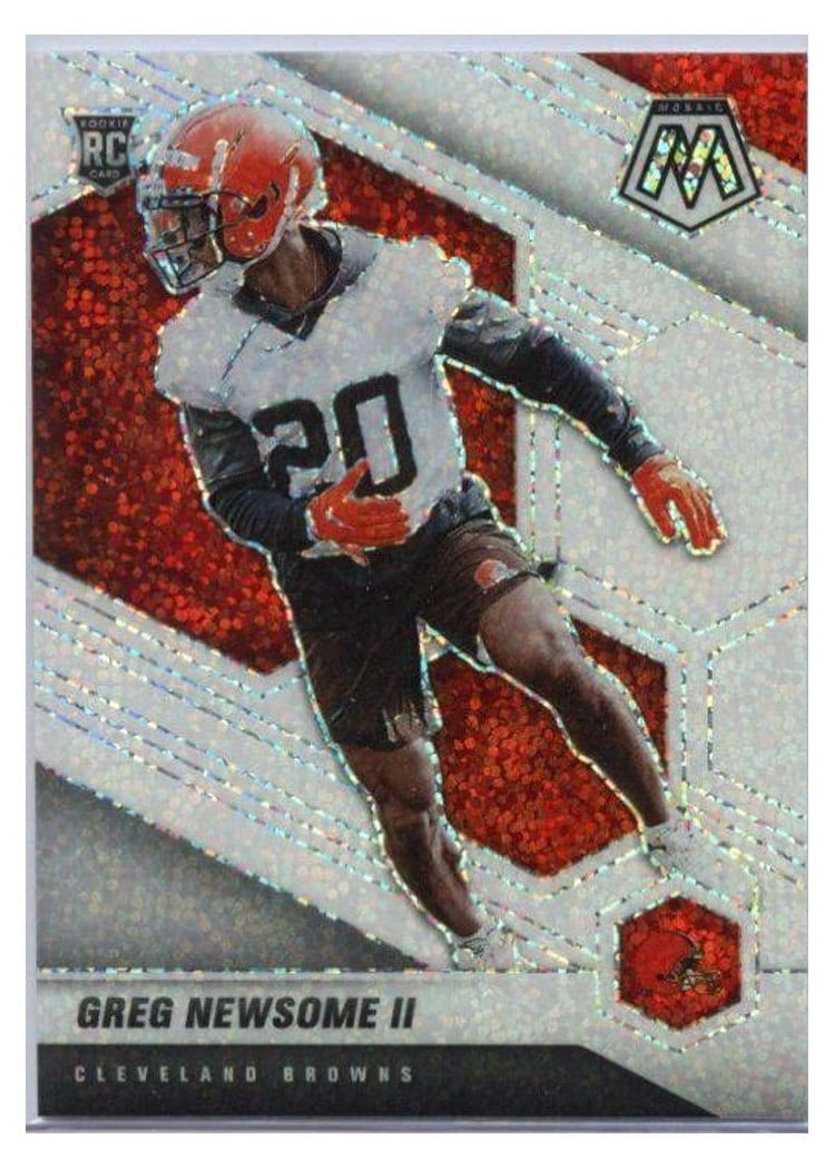 2021 Panini Mosaic Base Set Greg Newsome II #346 card