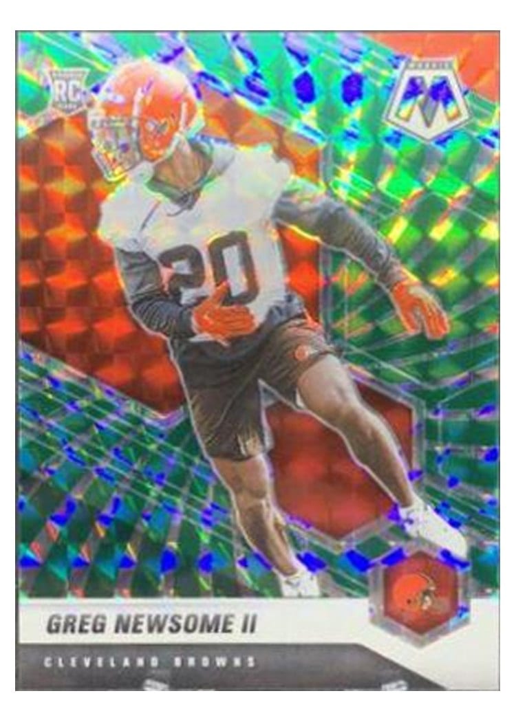 2021 Panini Mosaic Base Set Greg Newsome II #346 card