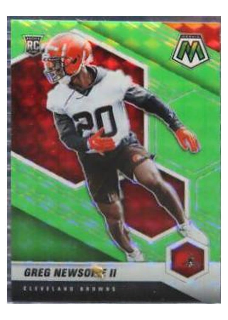 2021 Panini Mosaic Base Set Greg Newsome II #346 card