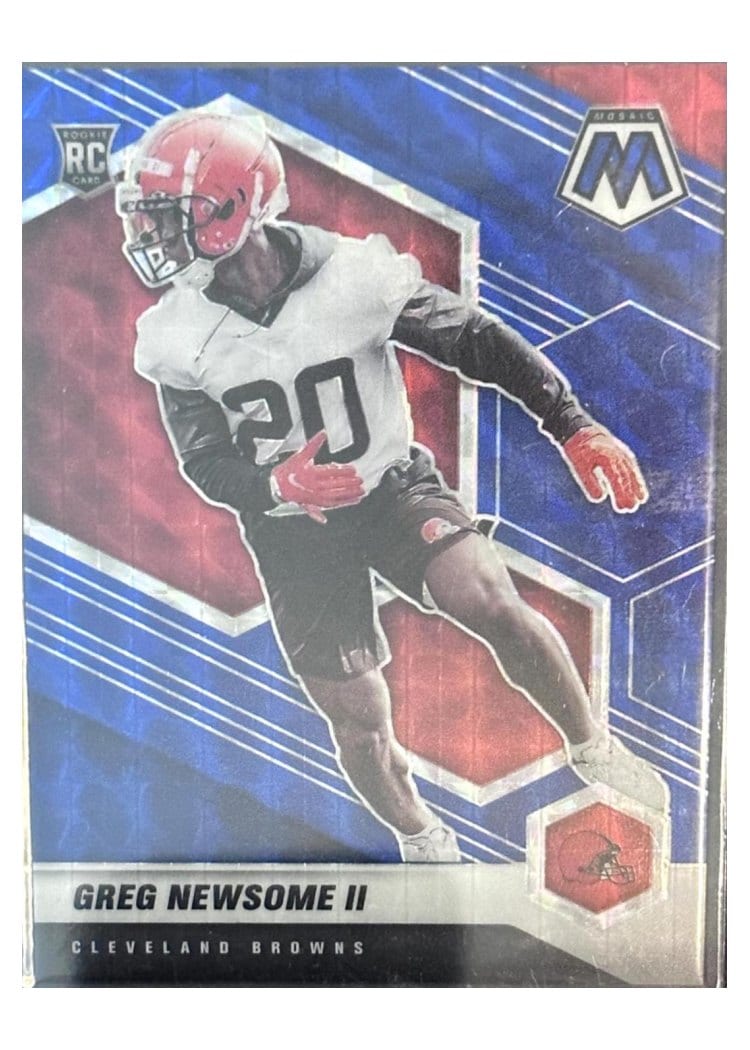 2021 Panini Mosaic Base Set Greg Newsome II #346 card