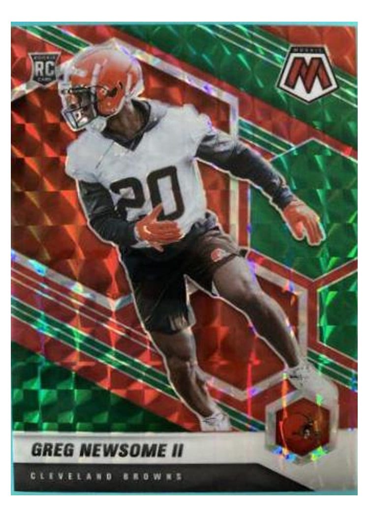 2021 Panini Mosaic Base Set Greg Newsome II #346 card