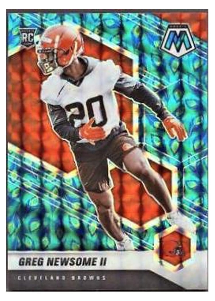 2021 Panini Mosaic Base Set Greg Newsome II #346 card