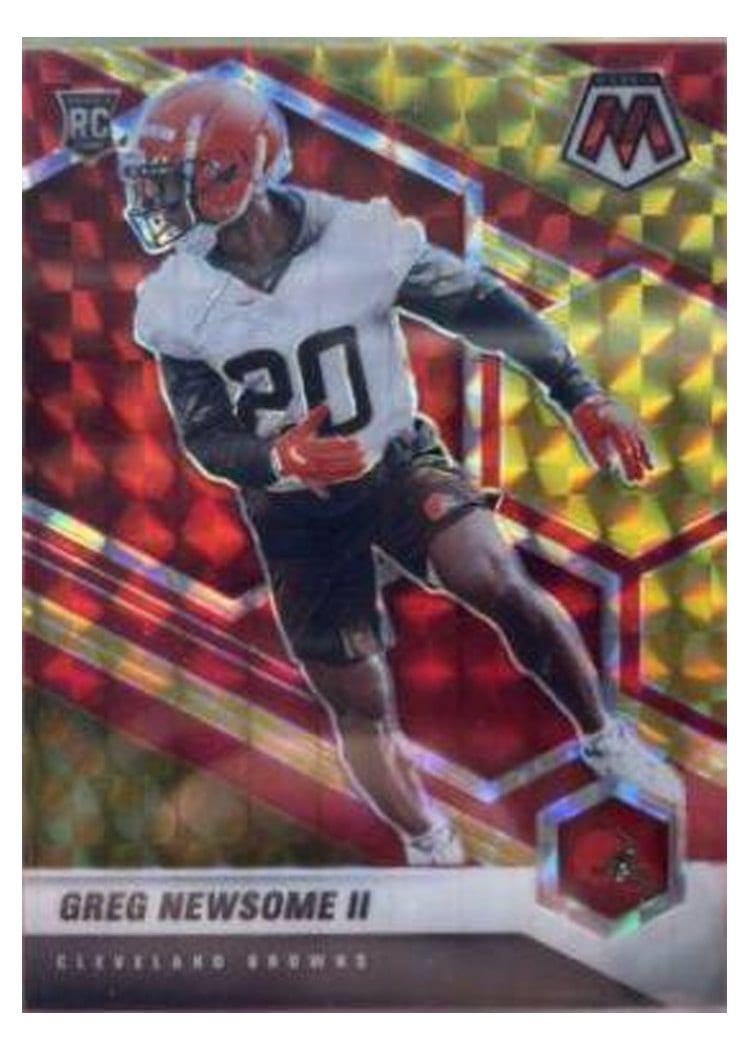 2021 Panini Mosaic Base Set Greg Newsome II #346 card