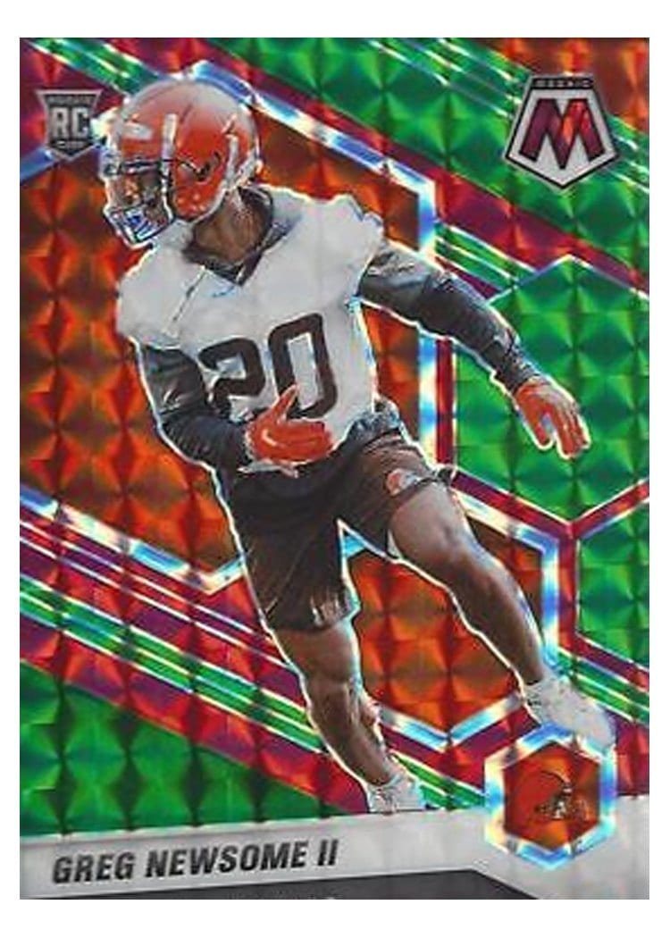 2021 Panini Mosaic Base Set Greg Newsome II #346 card