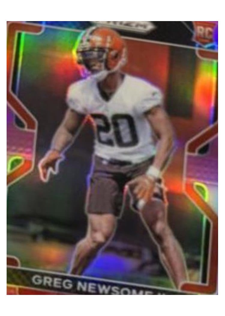 2021 Panini Prizm Base Set Greg Newsome II #376 card