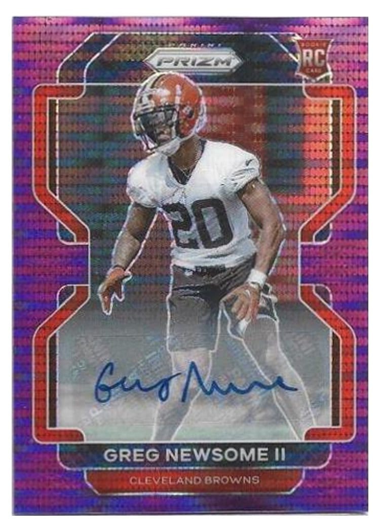 2021 Panini Prizm Base Set Greg Newsome II #376 card