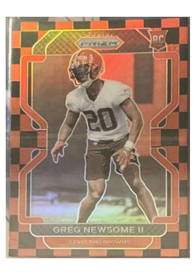 2021 Panini Prizm Base Set Greg Newsome II #376 card