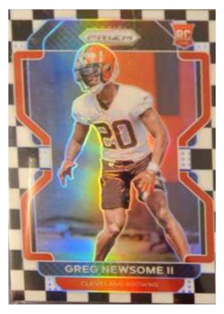 2021 Panini Prizm Base Set Greg Newsome II #376 card