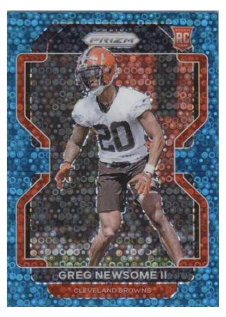 2021 Panini Prizm Base Set Greg Newsome II #376 card