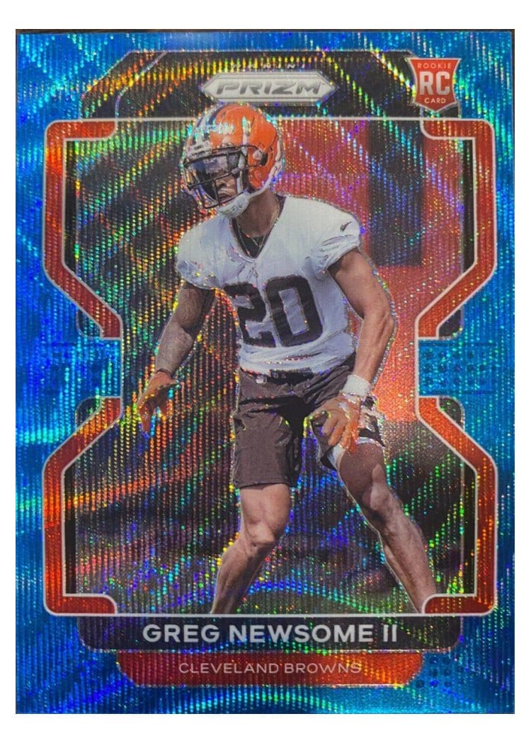 2021 Panini Prizm Base Set Greg Newsome II #376 card