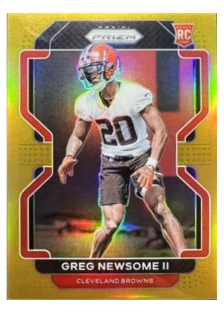 2021 Panini Prizm Base Set Greg Newsome II #376 card