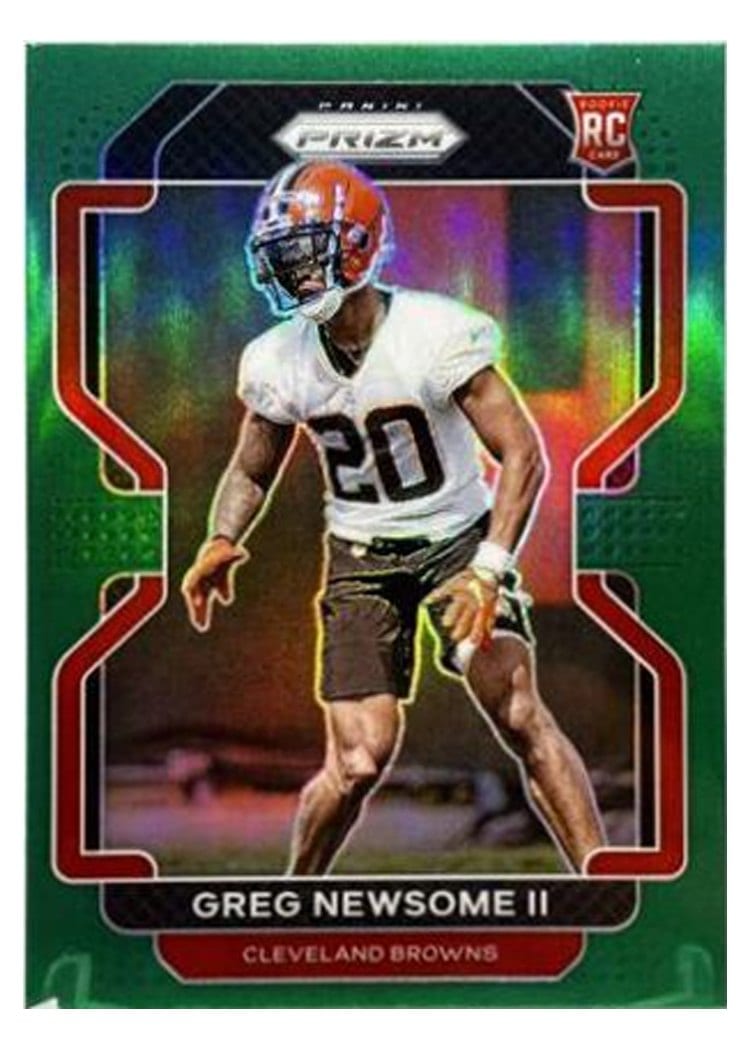 2021 Panini Prizm Base Set Greg Newsome II #376 card
