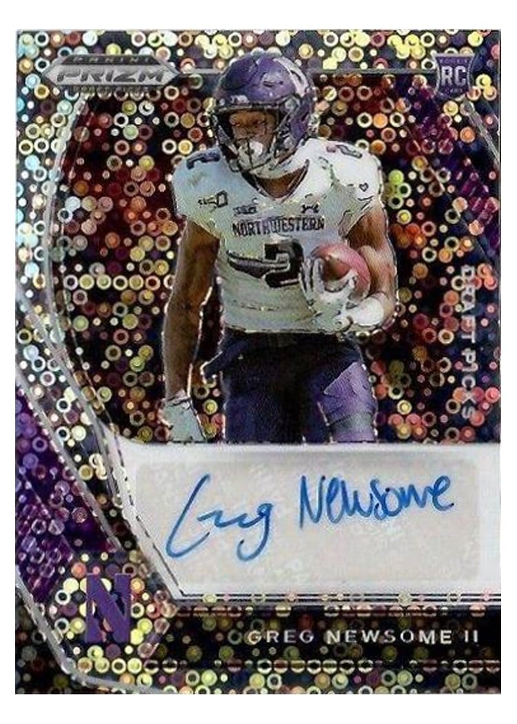 2021 Panini Prizm Base Set Greg Newsome II #376 card