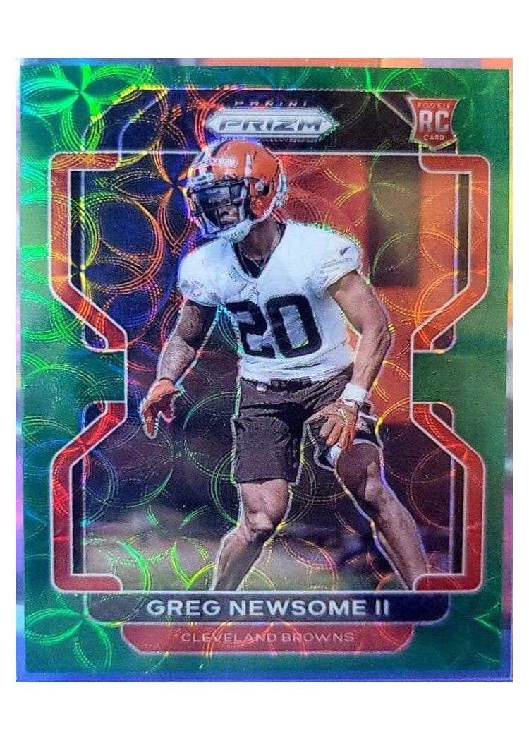 2021 Panini Prizm Base Set Greg Newsome II #376 card