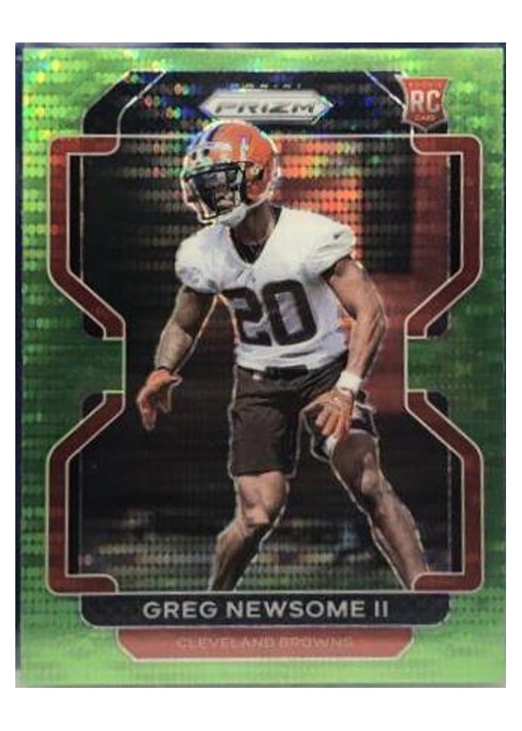 2021 Panini Prizm Base Set Greg Newsome II #376 card