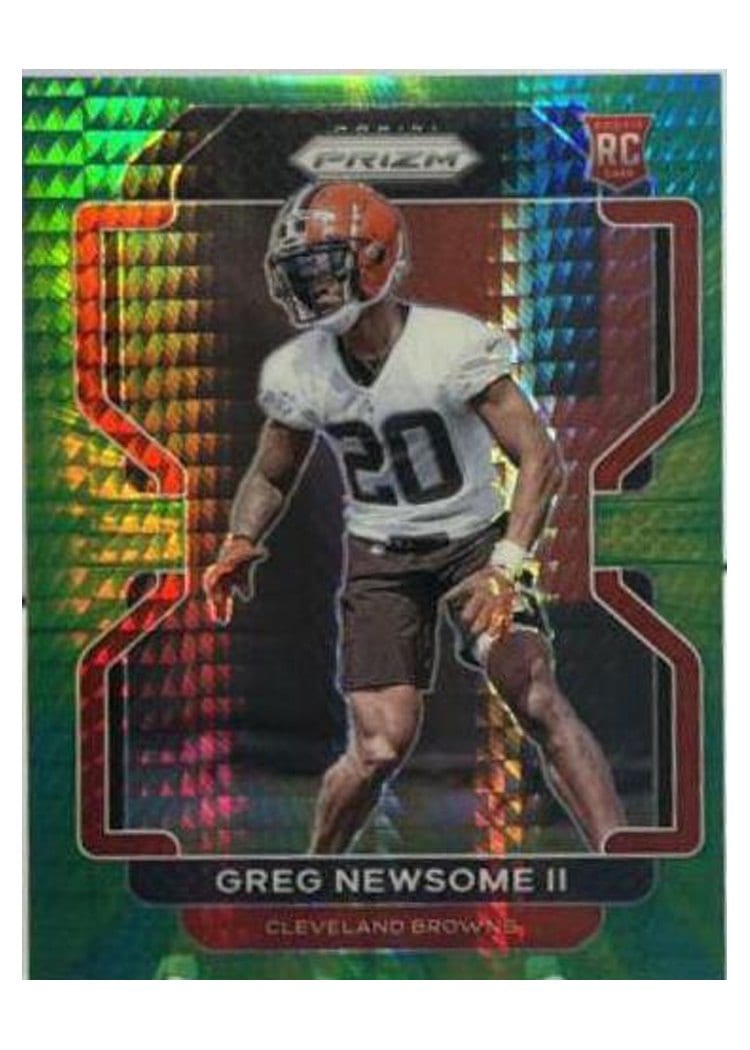 2021 Panini Prizm Base Set Greg Newsome II #376 card