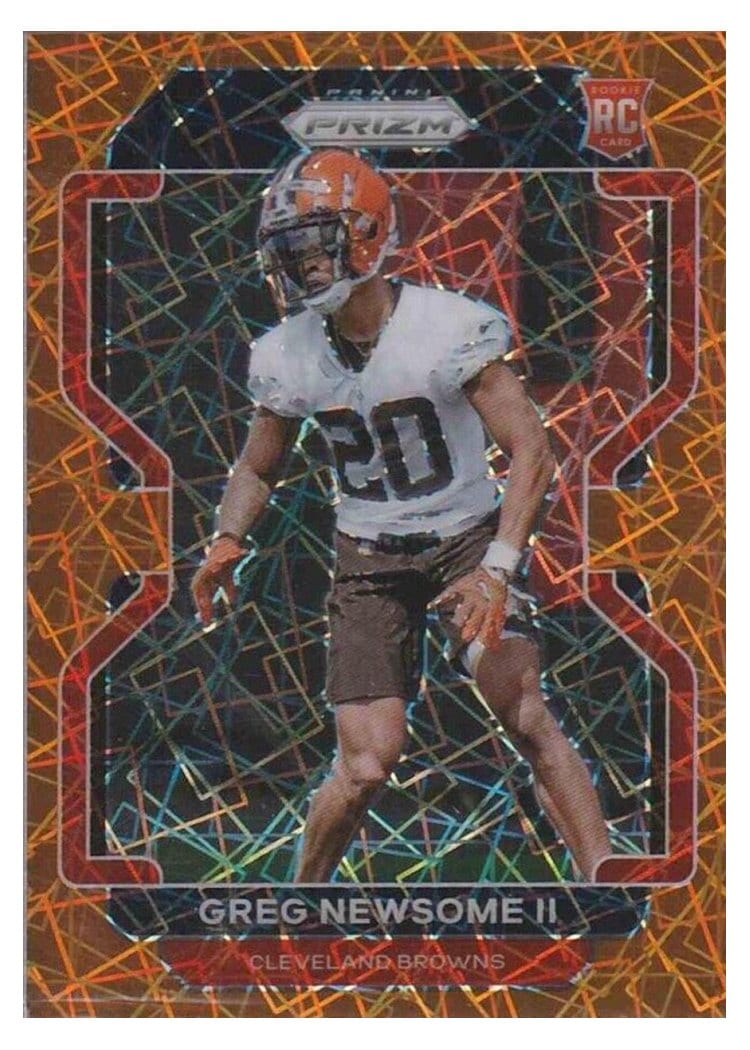 2021 Panini Prizm Base Set Greg Newsome II #376 card