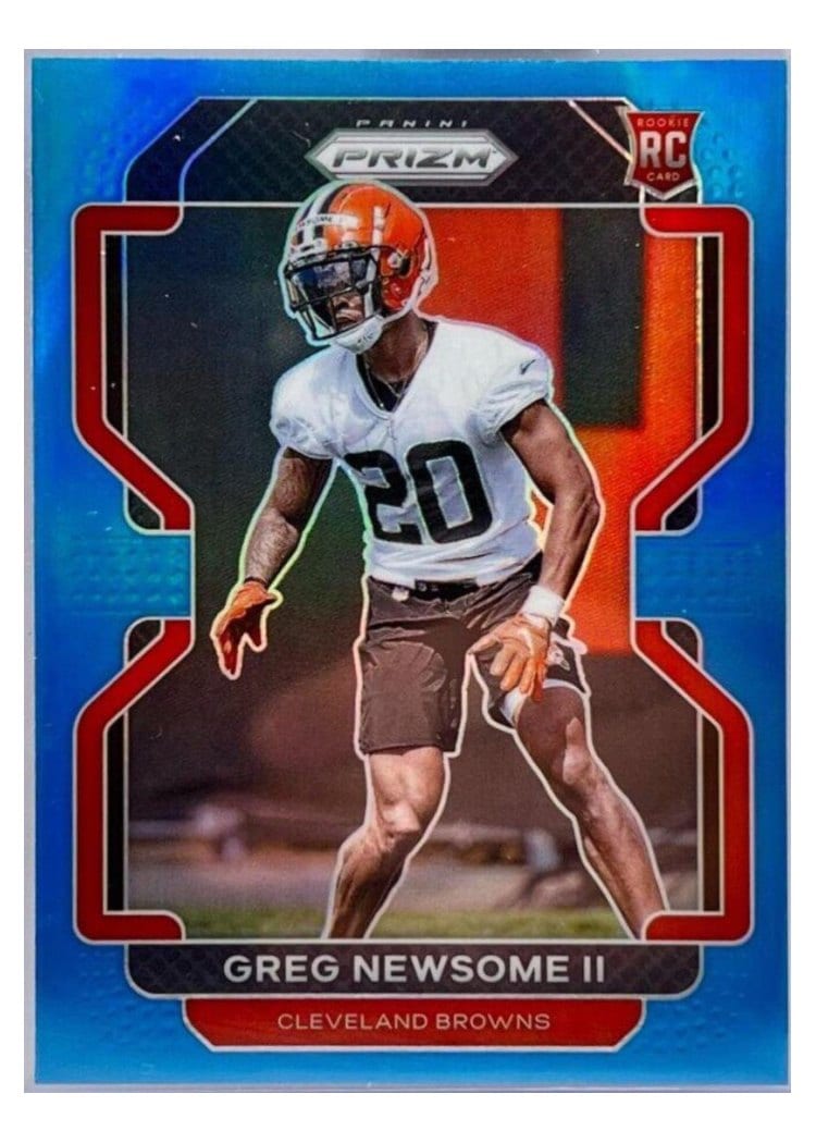 2021 Panini Prizm Base Set Greg Newsome II #376 card