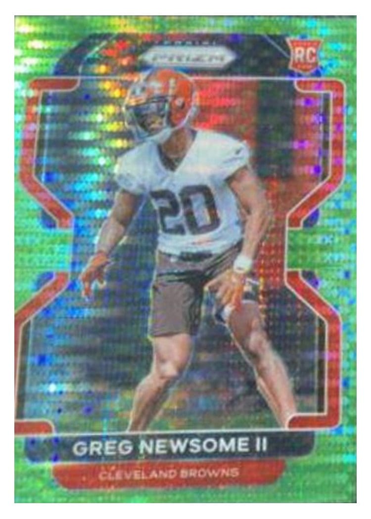 2021 Panini Prizm Base Set Greg Newsome II #376 card