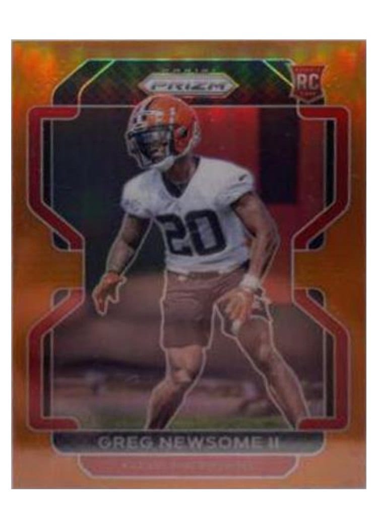 2021 Panini Prizm Base Set Greg Newsome II #376 card
