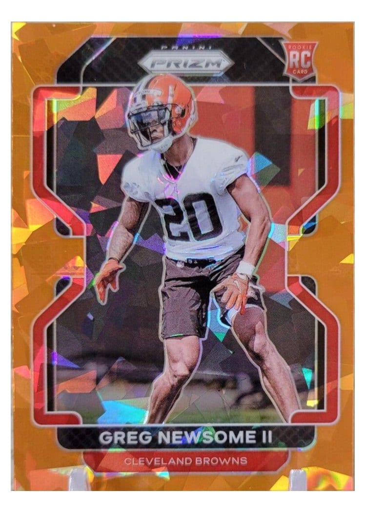 2021 Panini Prizm Base Set Greg Newsome II #376 card