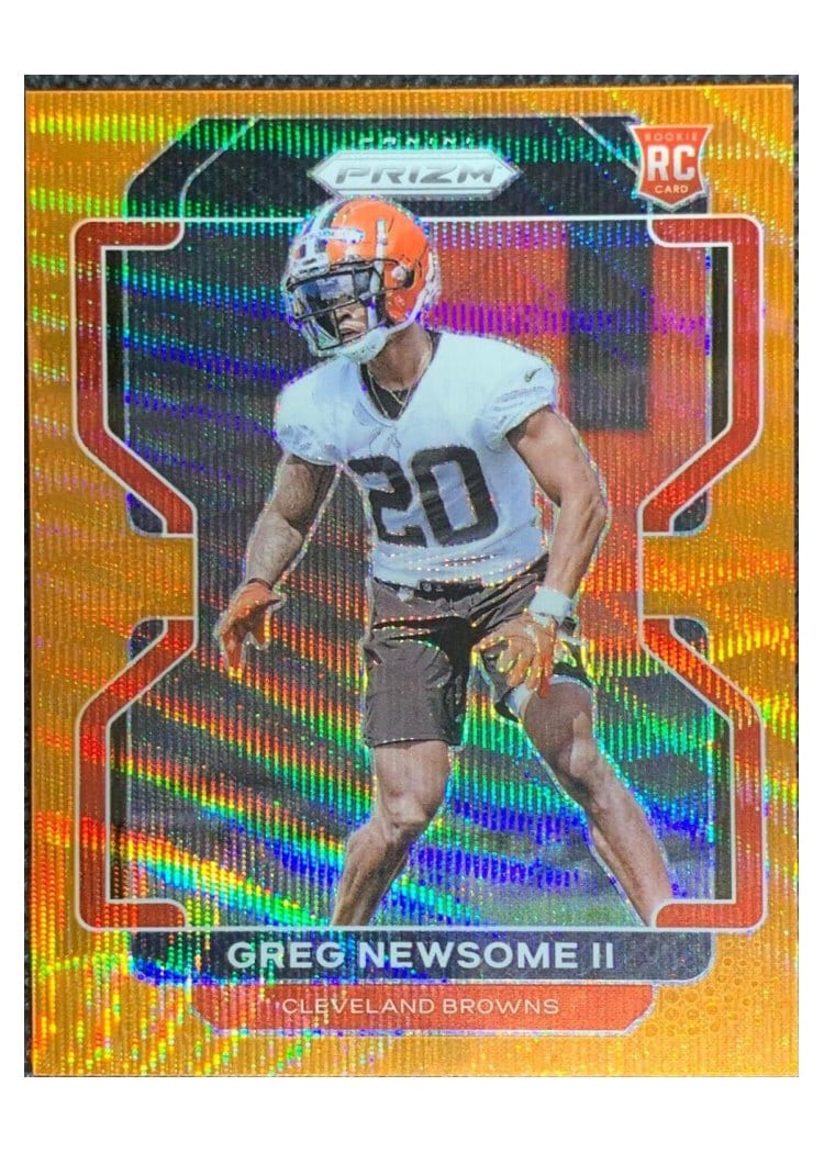 2021 Panini Prizm Base Set Greg Newsome II #376 card