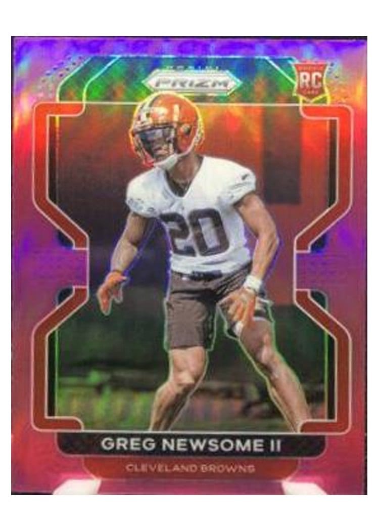 2021 Panini Prizm Base Set Greg Newsome II #376 card