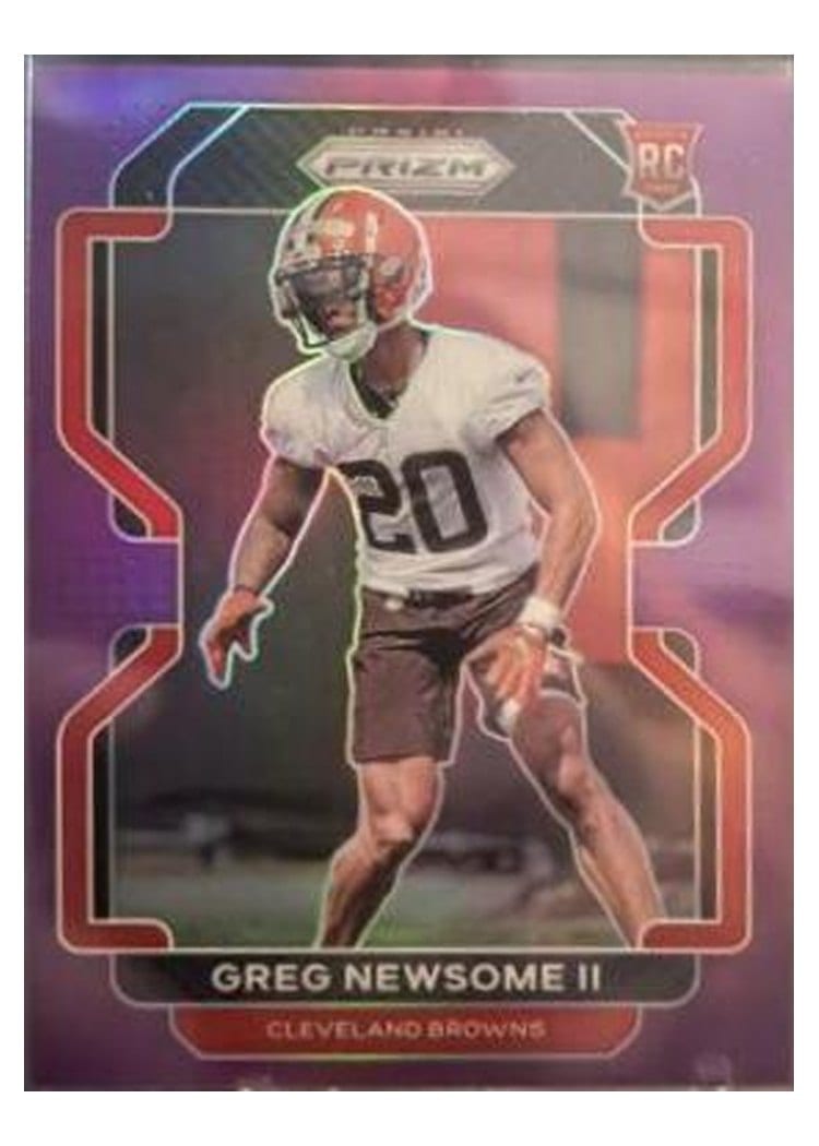 2021 Panini Prizm Base Set Greg Newsome II #376 card