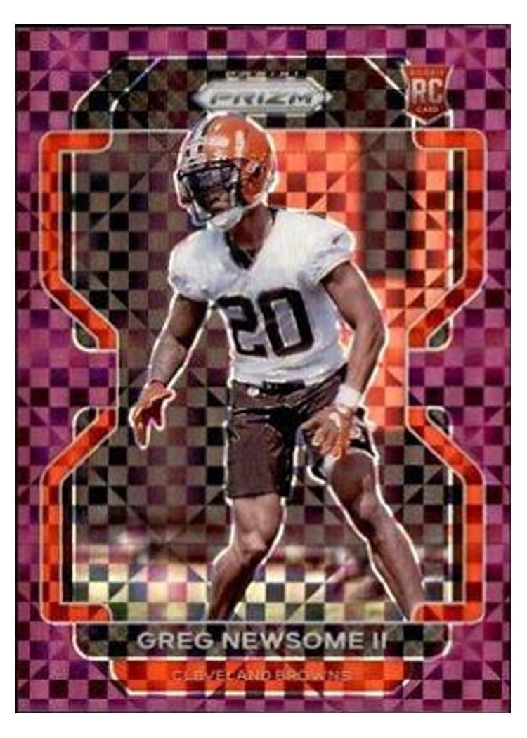 2021 Panini Prizm Base Set Greg Newsome II #376 card