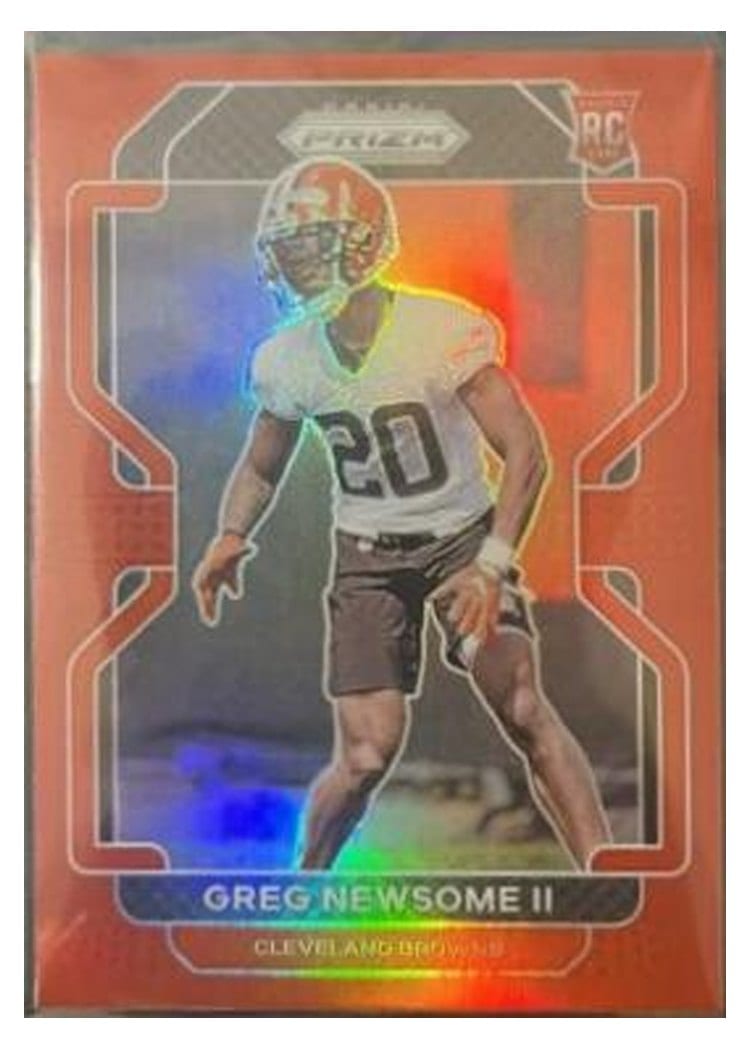 2021 Panini Prizm Base Set Greg Newsome II #376 card