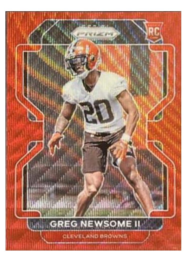 2021 Panini Prizm Base Set Greg Newsome II #376 card