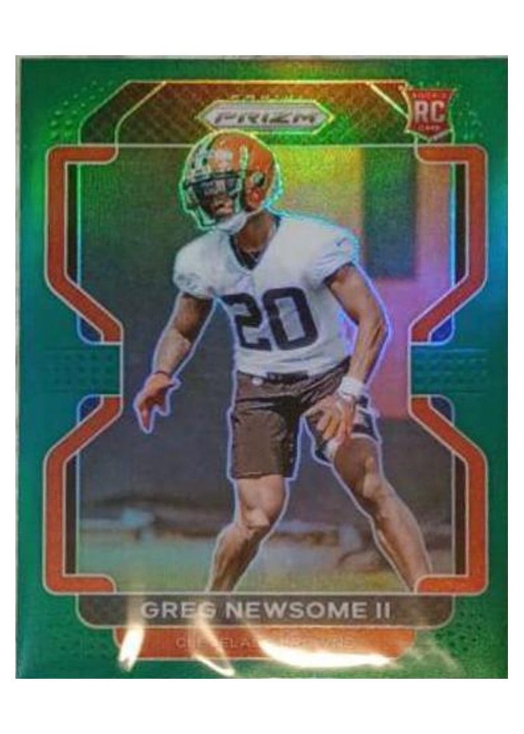 2021 Panini Prizm Base Set Greg Newsome II #376 card