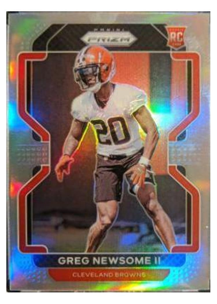 2021 Panini Prizm Base Set Greg Newsome II #376 card