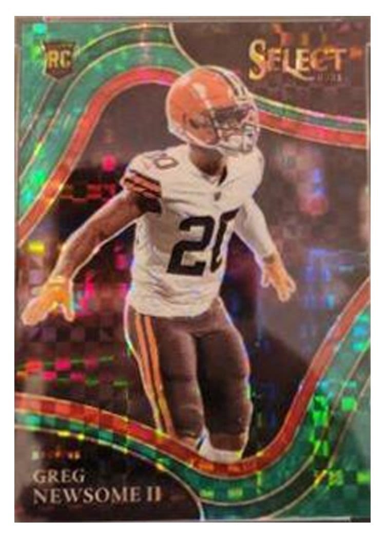 2021 Panini Select Base Set Greg Newsome II #387 card