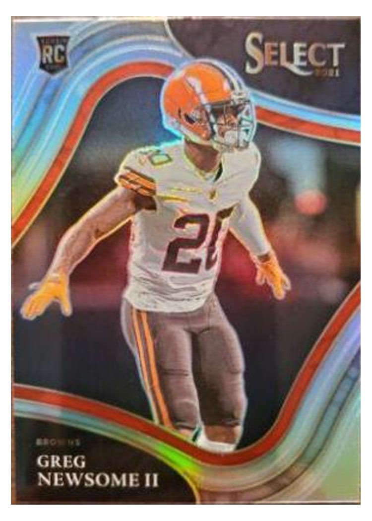 2021 Panini Select Base Set Greg Newsome II #387 card