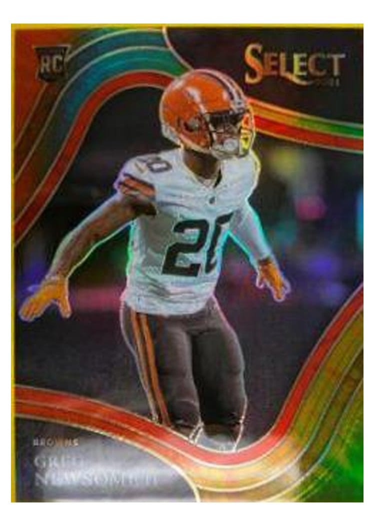 2021 Panini Select Base Set Greg Newsome II #387 card