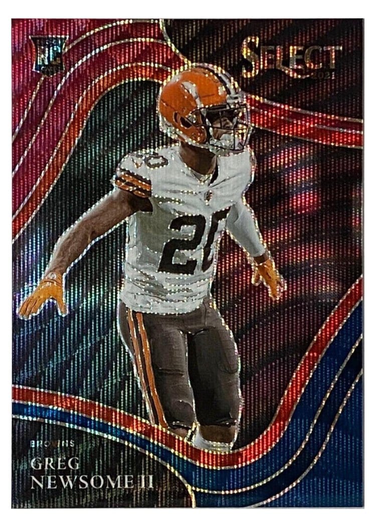 2021 Panini Select Base Set Greg Newsome II #387 card