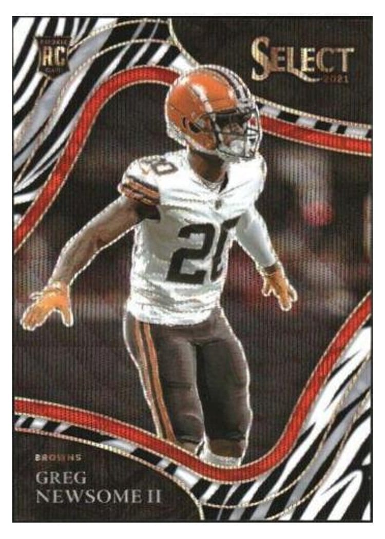2021 Panini Select Base Set Greg Newsome II #387 card