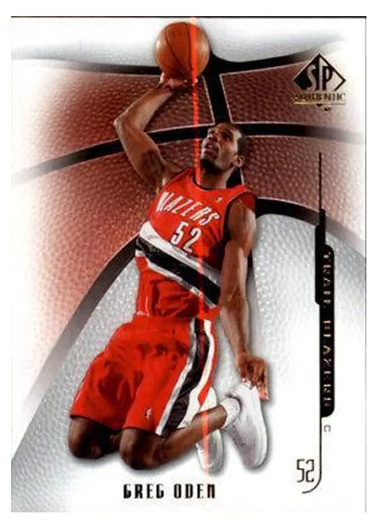 2008 SP Authentic Greg Oden #41 card