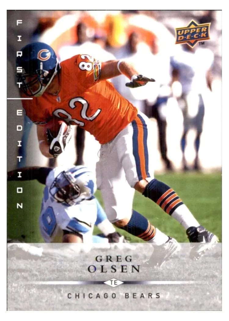 2008 Upper Deck First Edition Greg Olsen #24 card