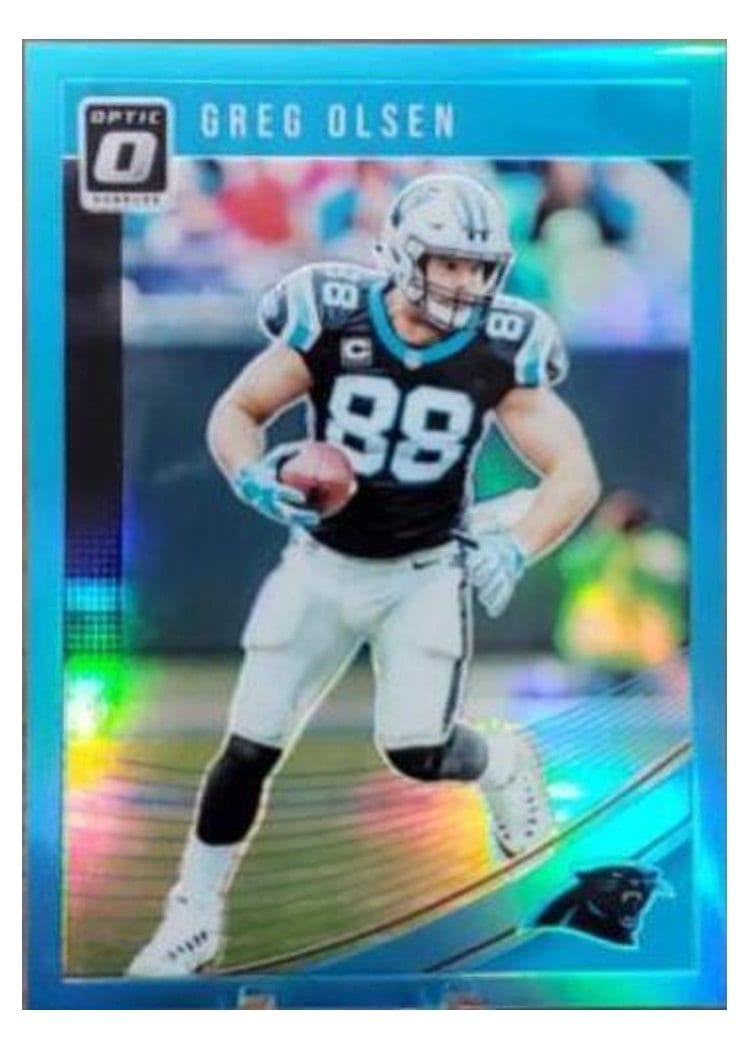2018 Donruss Optic Base Set Greg Olsen #17 card