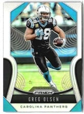 2019 Panini Prizm Greg Olsen #176 card