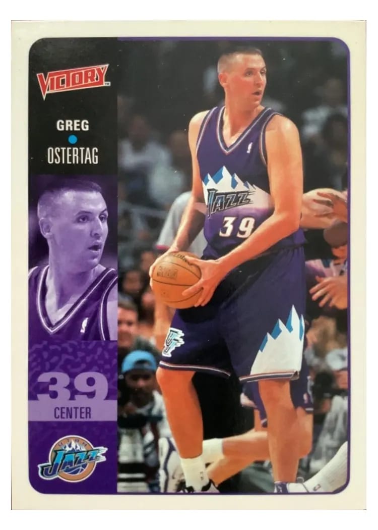 2000 Upper Deck Victory Greg Osterag #213 card