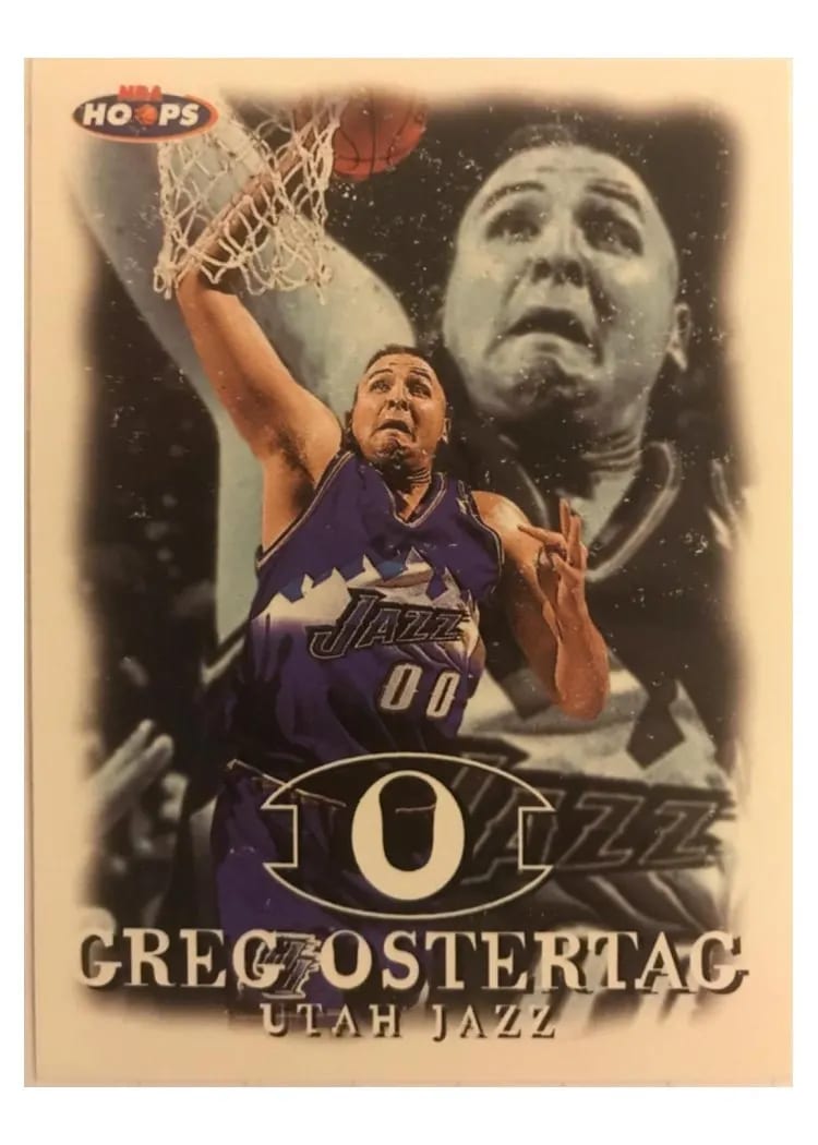 1998 Hoops Greg Ostertag #61 card