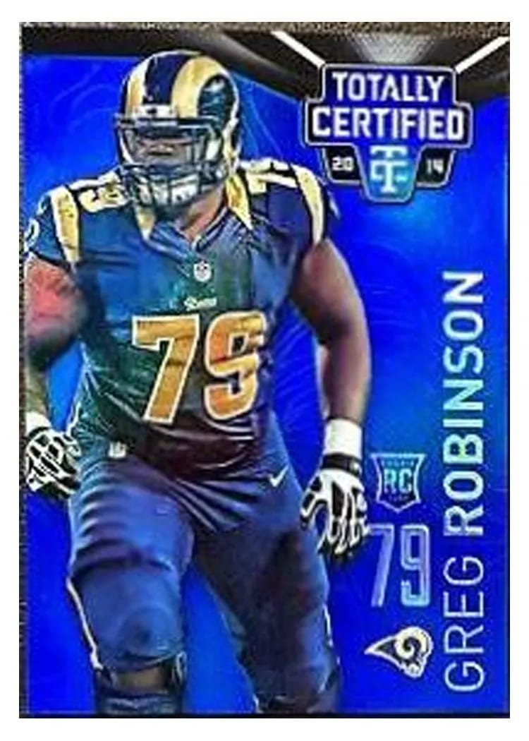 2014 Panini Totally Certified Greg Robinson #152 card