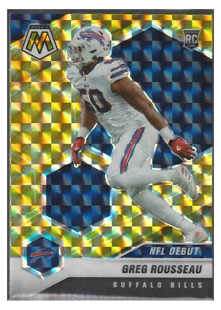 2021 Panini Mosaic Base Set Greg Rousseau #259 card