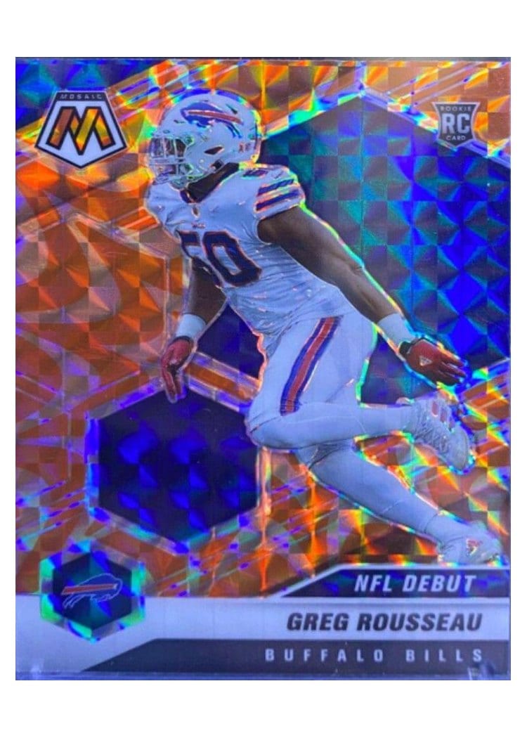 2021 Panini Mosaic Base Set Greg Rousseau #259 card